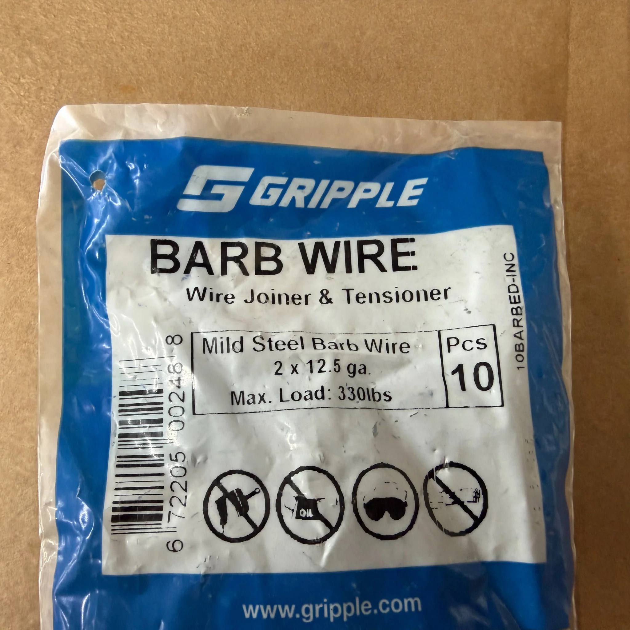 Barbed Wire Gripple Wire Joiner-Bag of 10