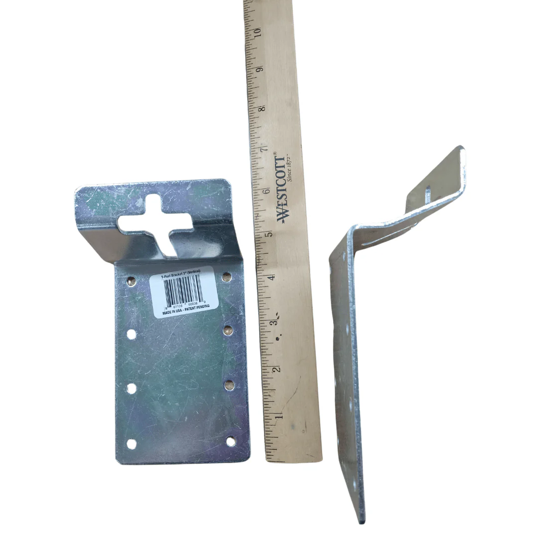 Horizontal T-Post Bracket - 3" - Image 4