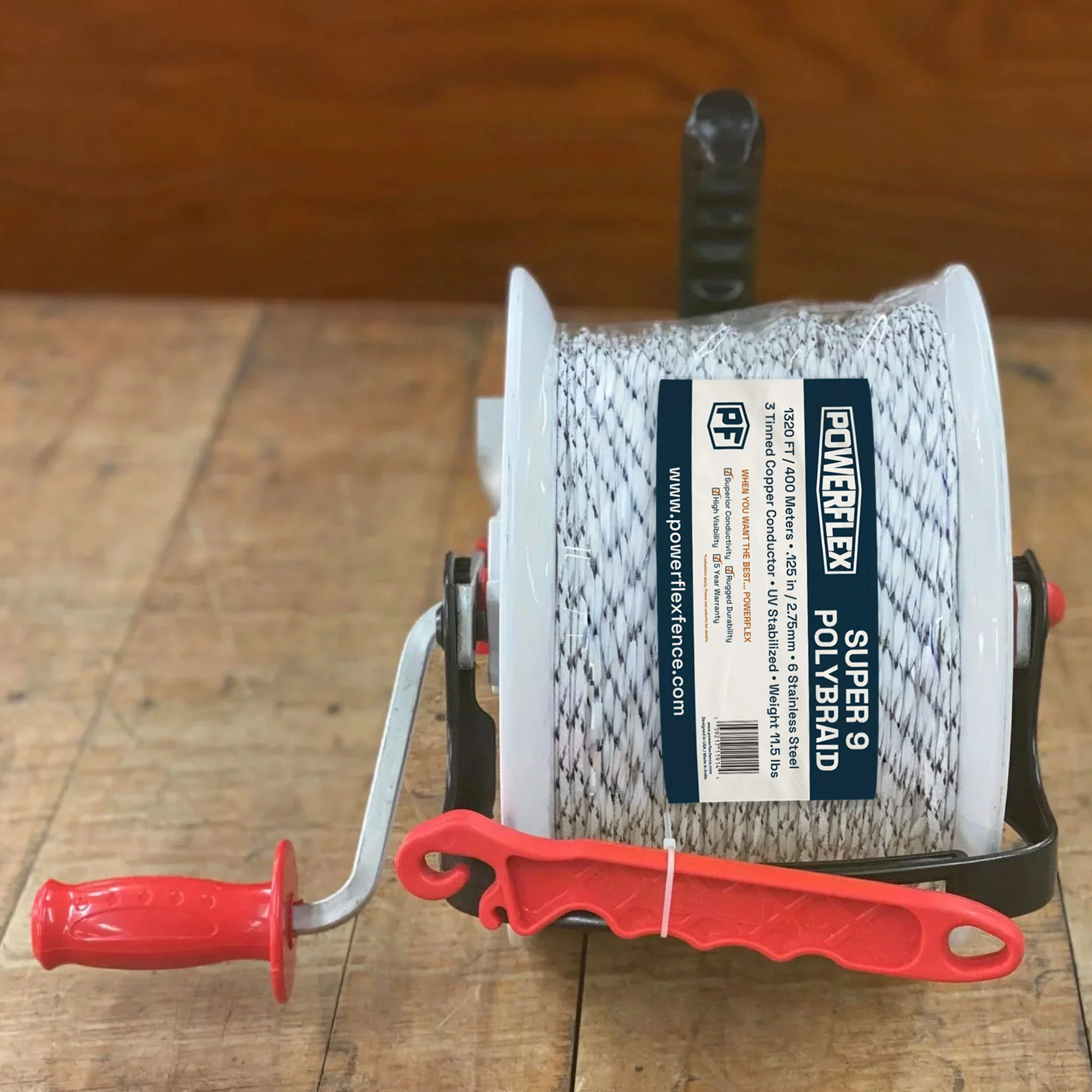 Pre-wound Taragate Reel with Super 9 Polybraid