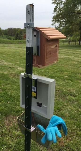 Vertical T-Post Bracket - 2" - Image 3