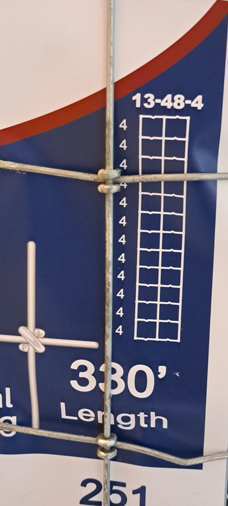 Woven Wire – 12.5g Fast Lock Hi-Tensile, 13/48/4, 330' - Image 3